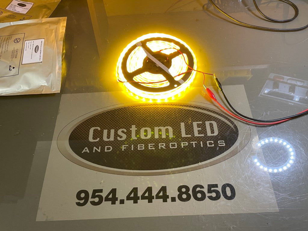 Led Strip Custom IP68 Waterproof Flexible LED Strip – Custom LED and FiberOptics