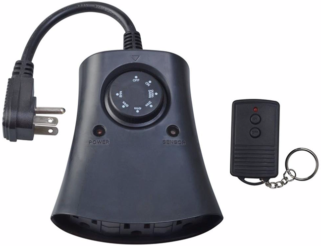 Deep Glow Remote Photocell 3-Outlet Control Timer
